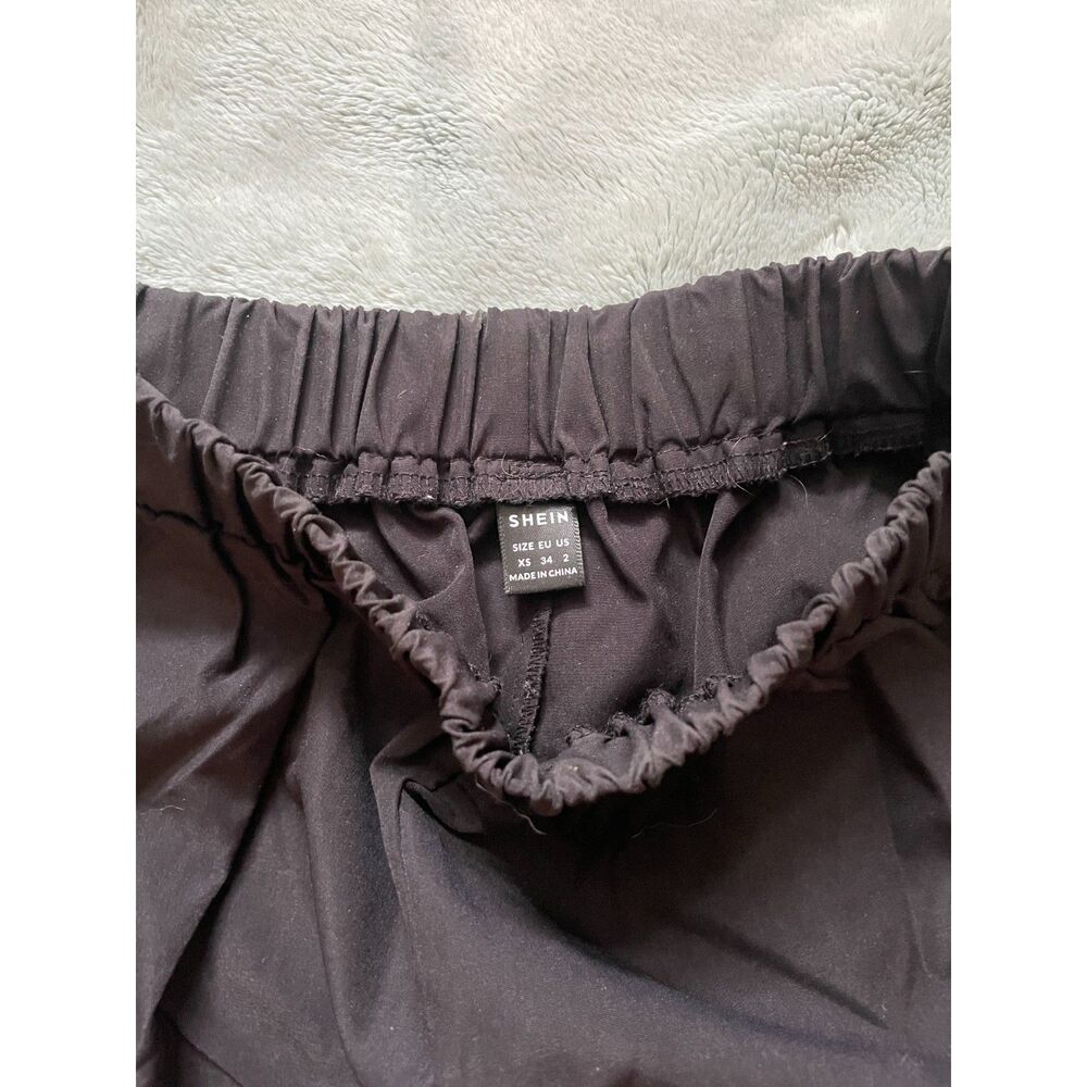Lightweight Black Cargo Jogger Pants, Women's Size XS / 2 - Picture 5 of 6